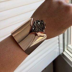 BCBG generation rose gold cuff